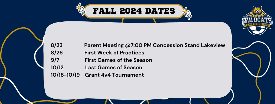 Fall 2024 Dates